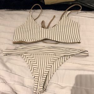 COPY - Striped with a tie up back!